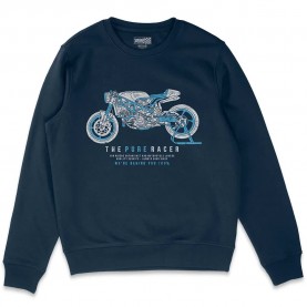 Блуза Pure racer Sweatshirt - Blue (Blue Navy) блуза,мъжки,пуловери,pure,racer,sweatshirt,blue,(blue,navy)