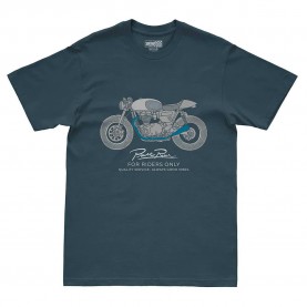 Тениска Pure racer Thruxton Club short sleeve T-shirt - Blue (Ink Grey) тениска,мъжки,тениски,дамски,тениски,pure,racer,thruxton,club,short,sleeve,t,shirt,blue,(ink,grey)
