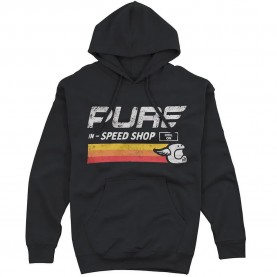 Суичър Pure racer Tri Stripe hoodie - Black (Black) суичър,мъжки,пуловери,pure,racer,tri,stripe,hoodie,black,(black)