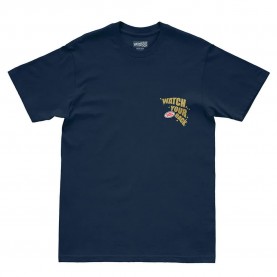 Тениска Pure racer Watch Your Back short sleeve T-shirt - Blue (Blue Navy) тениска,мъжки,тениски,дамски,тениски,pure,racer,watch,your,back,short,sleeve,t,shirt,blue,(blue,navy)