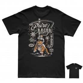 тениска,мъжки,тениски,дамски,тениски,pure,racer,will,speed,short,sleeve,t,shirt,black,(black)