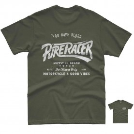 тениска,мъжки,тениски,дамски,тениски,pure,racer,you,have,blood,basic,short,sleeve,t,shirt,green,(khaki)