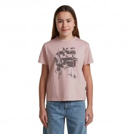 Тениска G-Star D29703-01 short sleeve T-shirt - Pink (Burnished Lilac) тениска,мъжки,тениски,дамски,тениски,g,star,d29703,01,short,sleeve,t,shirt,pink,(burnished,lilac)