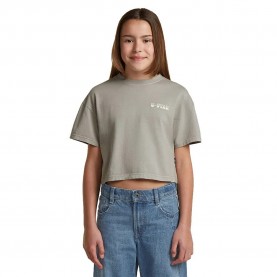 Фланелка с къс ръкав G-Star D29721-01 short sleeve top - Grey (Grey Alloy) фланелка,с,къс,ръкав,дамски,топове,g,star,d29721,01,short,sleeve,top,grey,(grey,alloy)
