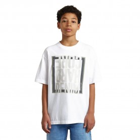 Тениска G-Star D29766-01 Oversized short sleeve T-shirt - White (White) тениска,мъжки,тениски,дамски,тениски,g,star,d29766,01,oversized,short,sleeve,t,shirt,white,(white)