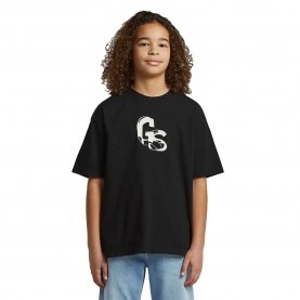 Тениска G-Star D29777-01 Oversized short sleeve T-shirt - Black (Dark Black) тениска,мъжки,тениски,дамски,тениски,g,star,d29777,01,oversized,short,sleeve,t,shirt,black,(dark,black)