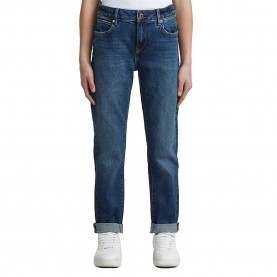 Дънки G-Star Kate Boyfriend jeans - Blue (Medium Blue) дънки,мъжки,панталони,дамски,панталони,g,star,kate,boyfriend,jeans,blue,(medium,blue)
