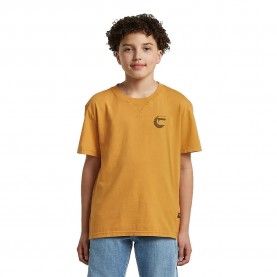 Тениска G-Star Nifous D29776-01 short sleeve T-shirt - Yellow (Saffron) тениска,мъжки,тениски,дамски,тениски,g,star,nifous,d29776,01,short,sleeve,t,shirt,yellow,(saffron)