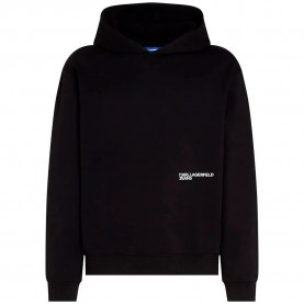 Суичър Karl lagerfeld jeans B3M20006 hoodie - Black (Black) суичър,мъжки,пуловери,karl,lagerfeld,jeans,b3m20006,hoodie,black,(black)