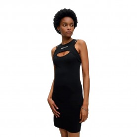 рокля,дамски,поли,и,рокли,karl,lagerfeld,jeans,b3w13012,sleeveless,short,dress,black,(black)