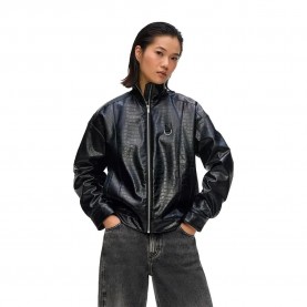 Яке Karl lagerfeld jeans B3W14041 bomber jacket - Black (Black) яке,мъжки,якета,дамски,якета,и,палта,karl,lagerfeld,jeans,b3w14041,bomber,jacket,black,(black)