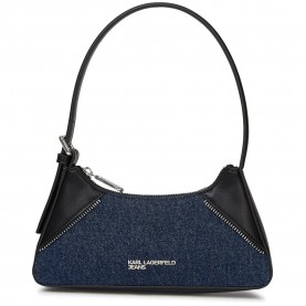 Чанта за през рамо Karl lagerfeld jeans B3W30195 shoulder bag - Blue (Washed Dark Blue / Black) чанта,за,през,рамо,всички,чанти,karl,lagerfeld,jeans,b3w30195,shoulder,bag,blue,(washed,dark,blue,black)