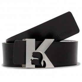 Колан Karl lagerfeld jeans B3W33063 Reversible belt - Black (Black) колан,колани,karl,lagerfeld,jeans,b3w33063,reversible,belt,black,(black)
