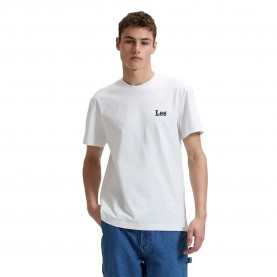 Тениска Lee Good Day short sleeve T-shirt - White (Bright White) тениска,мъжки,тениски,дамски,тениски,lee,good,day,short,sleeve,t,shirt,white,(bright,white)