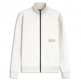 Блуза BOSS 10280170 01 full zip sweatshirt - White (Open White) блуза,мъжки,пуловери,boss,10280170,01,full,zip,sweatshirt,white,(open,white)