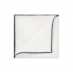 BOSS 50561709 handkerchief - White (Dark Blue) ръкавици,шапки,и,шалове,boss,50561709,handkerchief,white,(dark,blue)