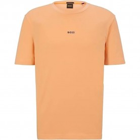 Тениска BOSS Chup short sleeve T-shirt - Orange (Light / Pastel Orange) тениска,мъжки,тениски,дамски,тениски,boss,chup,short,sleeve,t,shirt,orange,(light,pastel,orange)