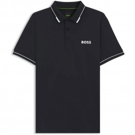 BOSS Paul Pro 10258089 short sleeve polo - Blue (Dark Blue) дамски,блузи,с,яка,мъжки,блузи,с,яка,boss,paul,pro,10258089,short,sleeve,polo,blue,(dark,blue)