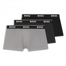 Боксерки BOSS Power Desig Trunk 10276514 boxers 3 units - Multicolor (Dark Grey) боксерки,мъжко,бельо,boss,power,desig,trunk,10276514,boxers,3,units,multicolor,(dark,grey)