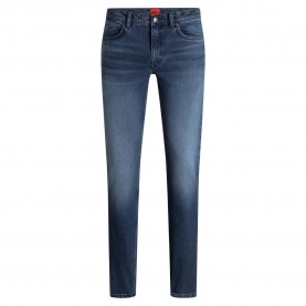 Дънки HUGO 734 10280730 jeans - Blue (Medium Blue) дънки,мъжки,панталони,дамски,панталони,hugo,734,10280730,jeans,blue,(medium,blue)