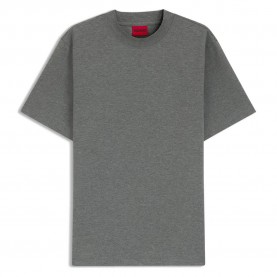 Тениска HUGO Darinoso 10280172 short sleeve T-shirt - Grey (Medium Grey) тениска,мъжки,тениски,дамски,тениски,hugo,darinoso,10280172,short,sleeve,t,shirt,grey,(medium,grey)