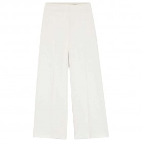Панталони HUGO Huzili 10278070 pants - White (Open White) панталони,мъжки,панталони,дамски,панталони,hugo,huzili,10278070,pants,white,(open,white)