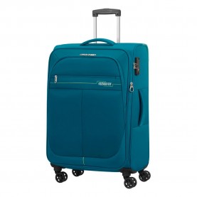 чанта,сакове,american,tourister,deep,dive,spinner,m,exp,tsa,74l,boarding,bag,blue,(teal,lime)