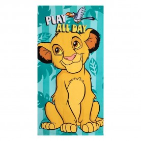 Хавлиена кърпа Disney Lion King towel - Blue (Beige) хавлиена,кърпа,хавлии,disney,lion,king,towel,blue,(beige)