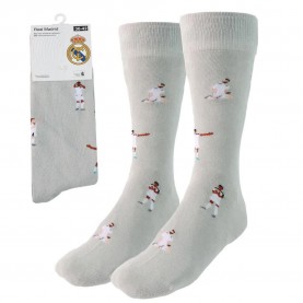 Чорапи Real madrid Real Madrid socks - Grey (Gray) чорапи,мъжки,чорапи,дамски,чорапи,real,madrid,real,madrid,socks,grey,(gray)