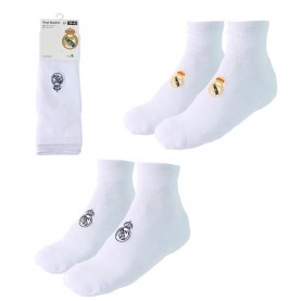 Чорапи Real madrid Real Madrid socks 2 pairs - White (White) чорапи,мъжки,чорапи,дамски,чорапи,real,madrid,real,madrid,socks,2,pairs,white,(white)