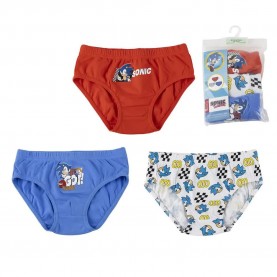 Sonic Sonic slips 3 units - Multicolor (Multicolor) детско,бельо,sonic,sonic,slips,3,units,multicolor,(multicolor)