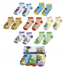 Чорапи Disney Toy Story socks 7 pairs - Multicolor (Multicolor) чорапи,мъжки,чорапи,дамски,чорапи,disney,toy,story,socks,7,pairs,multicolor,(multicolor)