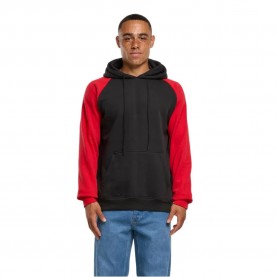 суичър,мъжки,пуловери,build,your,brand,basic,raglan,hoodie,black,(black,red,2)