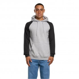 суичър,мъжки,пуловери,build,your,brand,basic,raglan,hoodie,grey,(heather,grey,black,2)