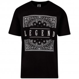Тениска Dangerous dngrs Legend short sleeve T-shirt - Black (Black) тениска,мъжки,тениски,дамски,тениски,dangerous,dngrs,legend,short,sleeve,t,shirt,black,(black)