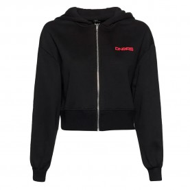 Блуза Dangerous dngrs Strong full zip sweatshirt - Black (Black) блуза,дамски,блузи,dangerous,dngrs,strong,full,zip,sweatshirt,black,(black)