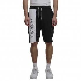 Къси панталони Dangerous dngrs Symbiosis sweat shorts - Black (Black / White) къси,панталони,мъжки,панталони,дамски,панталони,dangerous,dngrs,symbiosis,sweat,shorts,black,(black,white)