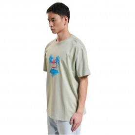 Тениска Just rhyse Molokai short sleeve T-shirt - Beige (Soft Salvia) тениска,мъжки,тениски,дамски,тениски,just,rhyse,molokai,short,sleeve,t,shirt,beige,(soft,salvia)