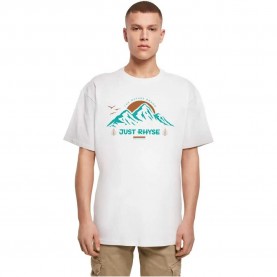 Тениска Just rhyse Mountain Explorer short sleeve T-shirt - White (White) тениска,мъжки,тениски,дамски,тениски,just,rhyse,mountain,explorer,short,sleeve,t,shirt,white,(white)