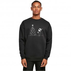 Детска блуза Merchcode Christmas Cute Kid sweatshirt - Black (Black) детска,блуза,мъжки,пуловери,merchcode,christmas,cute,kid,sweatshirt,black,(black)