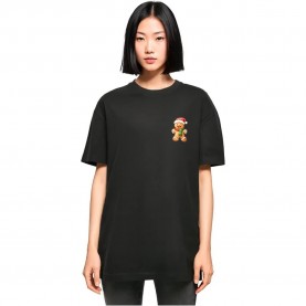 Тениска Merchcode Christmas Ginger short sleeve T-shirt - Black (Black) тениска,мъжки,тениски,дамски,тениски,merchcode,christmas,ginger,short,sleeve,t,shirt,black,(black)