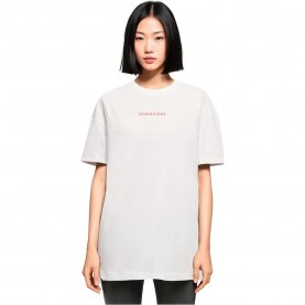 Тениска Merchcode Douceur Florale short sleeve T-shirt - White (White) тениска,мъжки,тениски,дамски,тениски,merchcode,douceur,florale,short,sleeve,t,shirt,white,(white)