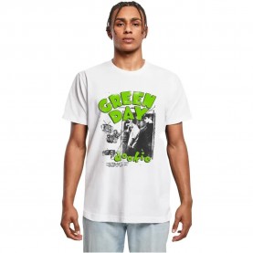 Тениска Merchcode Green Day Dookie Sketched Up short sleeve T-shirt - White (White) тениска,мъжки,тениски,дамски,тениски,merchcode,green,day,dookie,sketched,up,short,sleeve,t,shirt,white,(white)