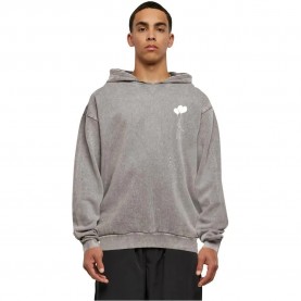 Суичър Merchcode Love In The Air Acid Washed Oversized hoodie - Grey (Asphalt) суичър,мъжки,пуловери,merchcode,love,in,the,air,acid,washed,oversized,hoodie,grey,(asphalt)