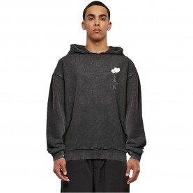 суичър,мъжки,пуловери,merchcode,love,in,the,air,acid,washed,oversized,hoodie,black,(black)