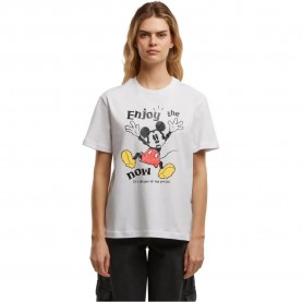 тениска,мъжки,тениски,дамски,тениски,merchcode,mickey,mouse,enjoy,the,now,short,sleeve,t,shirt,white,(white)