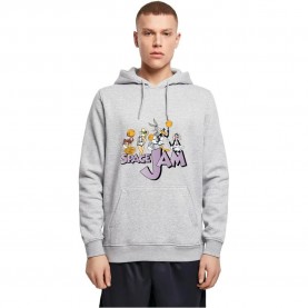 Суичър Merchcode Space Jam Group hoodie - Grey (Heather Grey) суичър,мъжки,пуловери,merchcode,space,jam,group,hoodie,grey,(heather,grey)