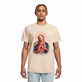 тениска,мъжки,тениски,дамски,тениски,mister,tee,praying,mari,short,sleeve,t,shirt,beige,(sand)