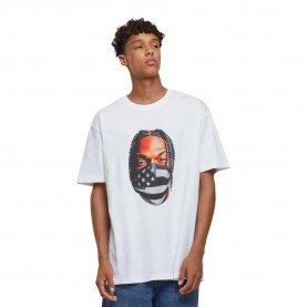 Тениска Mister tee Psycho Man Oversize short sleeve T-shirt - White (White) тениска,мъжки,тениски,дамски,тениски,mister,tee,psycho,man,oversize,short,sleeve,t,shirt,white,(white)