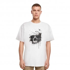 тениска,мъжки,тениски,дамски,тениски,mister,tee,waterpaint,skull,t,shirt,white,(white)